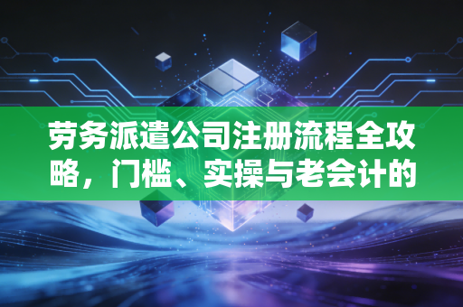 劳务派遣公司注册流程全攻略，门槛、实操与老会计的真心话