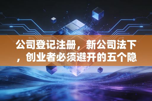 公司登记注册,新公司法下,创业者必须避开的五个隐形深坑