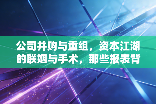公司并购与重组,资本江湖的联姻与手术,那些报表背后的血泪与新生