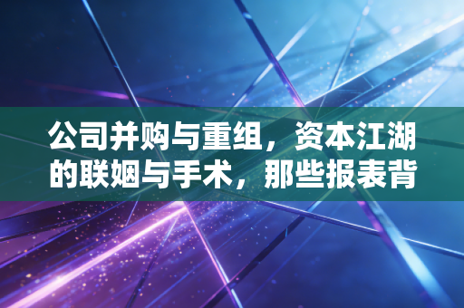 公司并购与重组,资本江湖的联姻与手术,那些报表背后的血泪与新生