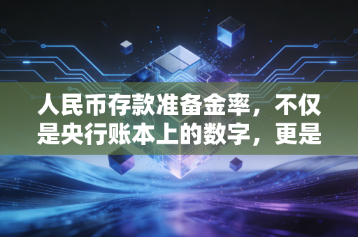 人民币存款准备金率，不仅是央行账本上的数字，更是你我钱包的晴雨表