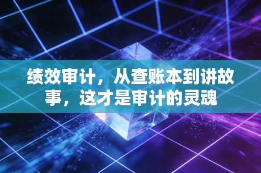 绩效审计,从查账本到讲故事,这才是审计的灵魂