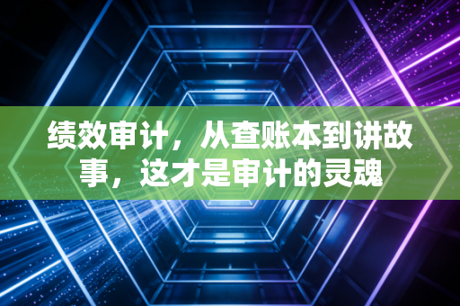 绩效审计，从查账本到讲故事，这才是审计的灵魂