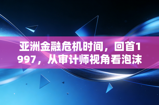亚洲金融危机时间，回首1997，从审计师视角看泡沫破裂的代价与启示