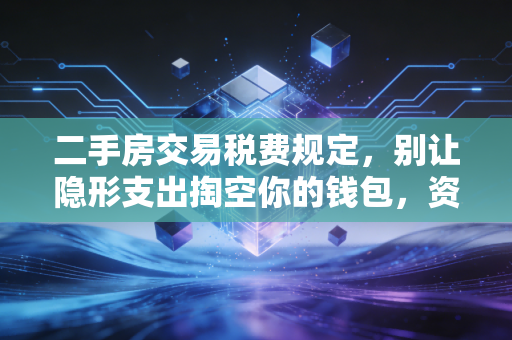 二手房交易税费规定，别让隐形支出掏空你的钱包，资深注会为你深度拆解