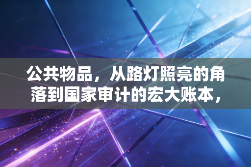 公共物品，从路灯照亮的角落到国家审计的宏大账本，那些被我们忽视的隐形契约