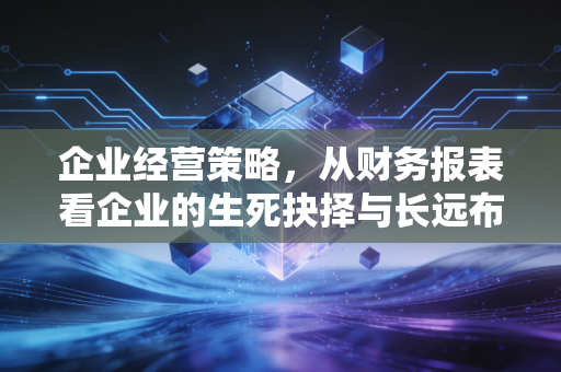 企业经营策略，从财务报表看企业的生死抉择与长远布局