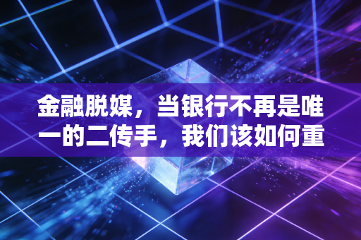 金融脱媒,当银行不再是唯一的二传手,我们该如何重新审视财富的流动?