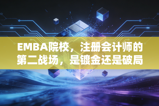EMBA院校，注册会计师的第二战场，是镀金还是破局？