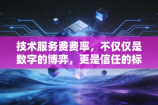 技术服务费费率,不仅仅是数字的博弈,更是信任的标价——深度解析专业服务背后的定价逻辑与行业痛点
