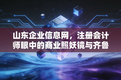 山东企业信息网,注册会计师眼中的商业照妖镜与齐鲁企业的真实脉动