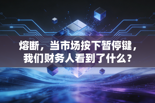 熔断，当市场按下暂停键，我们财务人看到了什么？
