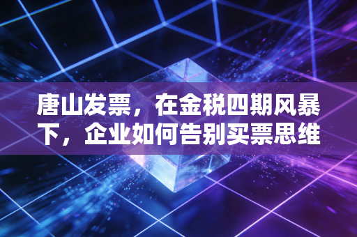 唐山发票,在金税四期风暴下,企业如何告别买票思维,重塑财税合规生命线