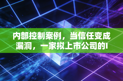 内部控制案例，当信任变成漏洞，一家拟上市公司的IPO折戟沉沙录