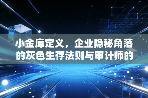 小金库定义,企业隐秘角落的灰色生存法则与审计师的博弈