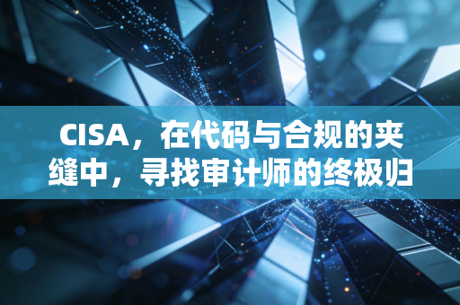 CISA,在代码与合规的夹缝中,寻找审计师的终极归宿