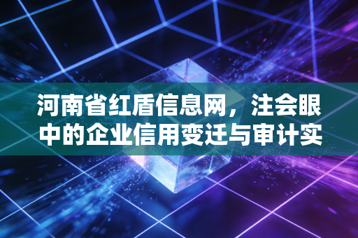 河南省红盾信息网，注会眼中的企业信用变迁与审计实务深度解析