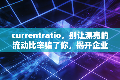 currentratio，别让漂亮的流动比率骗了你，揭开企业短期偿债能力的真实面纱