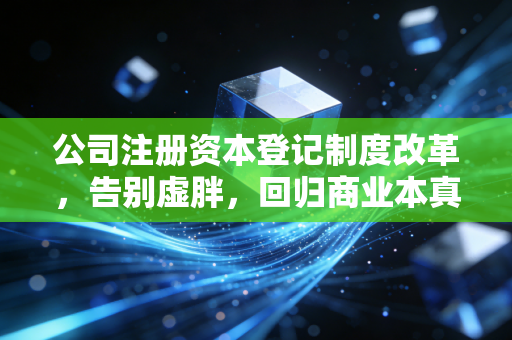 公司注册资本登记制度改革,告别虚胖,回归商业本真——一位注会眼中的十年变迁与未来展望