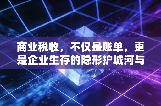商业税收，不仅是账单，更是企业生存的隐形护城河与战略高地