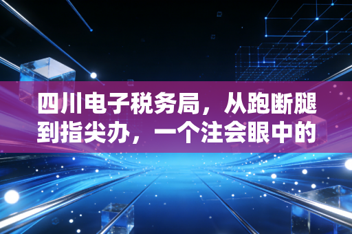 四川电子税务局，从跑断腿到指尖办，一个注会眼中的税务数字化变迁