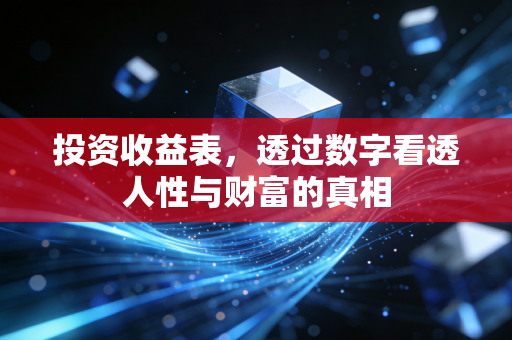 投资收益表,透过数字看透人性与财富的真相