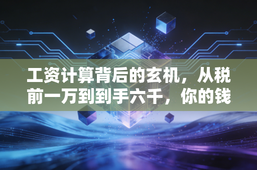 工资计算背后的玄机，从税前一万到到手六千，你的钱到底去哪儿了？