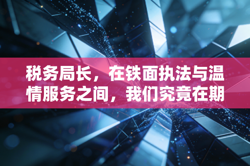 税务局长，在铁面执法与温情服务之间，我们究竟在期待什么？
