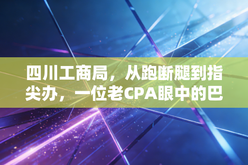 四川工商局，从跑断腿到指尖办，一位老CPA眼中的巴蜀营商环境变迁
