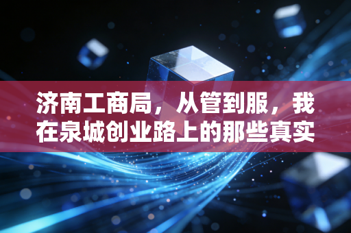 济南工商局,从管到服,我在泉城创业路上的那些真实感悟