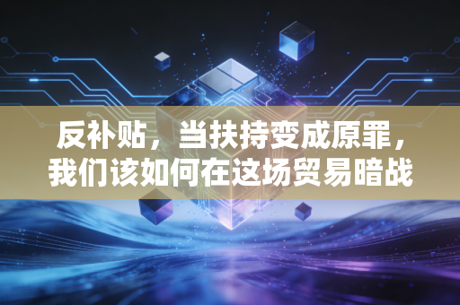 反补贴，当扶持变成原罪，我们该如何在这场贸易暗战中突围？