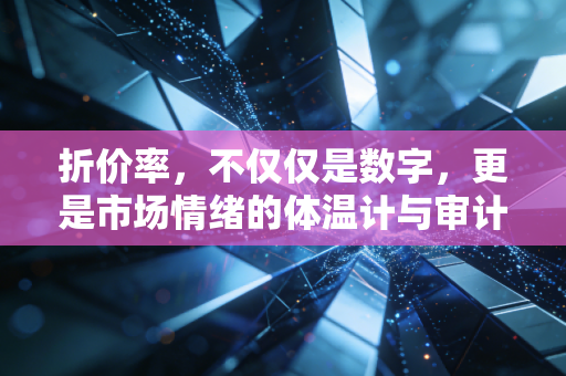 折价率,不仅仅是数字,更是市场情绪的体温计与审计师的试金石