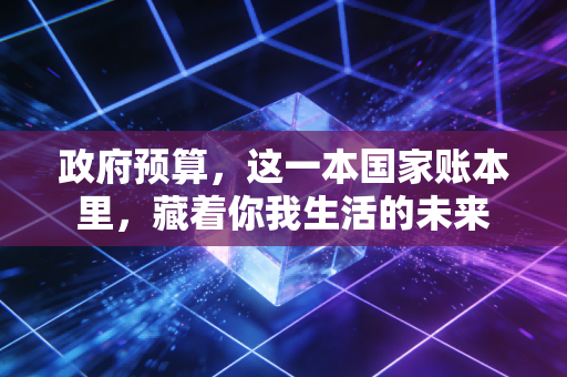 政府预算，这一本国家账本里，藏着你我生活的未来
