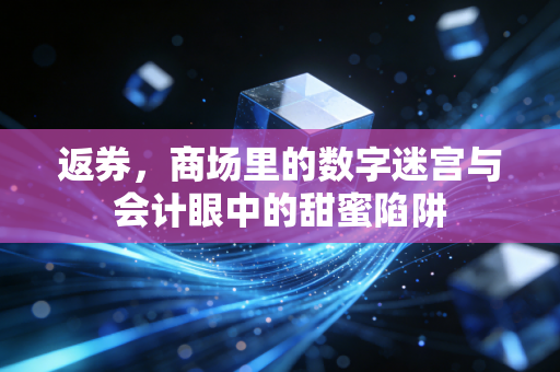 返券，商场里的数字迷宫与会计眼中的甜蜜陷阱
