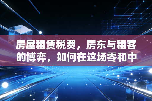 房屋租赁税费，房东与租客的博弈，如何在这场零和中寻找最优解？