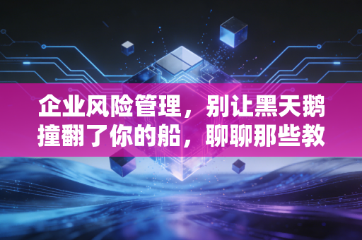 企业风险管理，别让黑天鹅撞翻了你的船，聊聊那些教科书里没讲的事