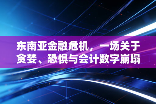 东南亚金融危机,一场关于贪婪、恐惧与会计数字崩塌的深刻复盘