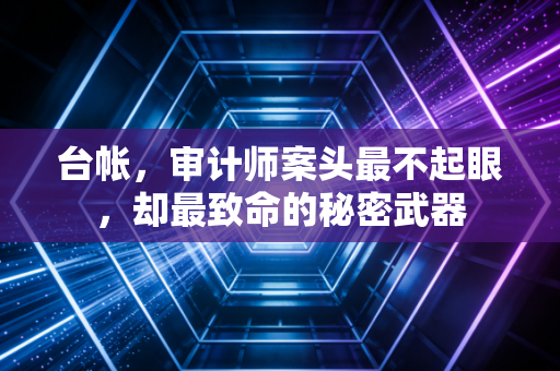 台帐,审计师案头最不起眼,却最致命的秘密武器