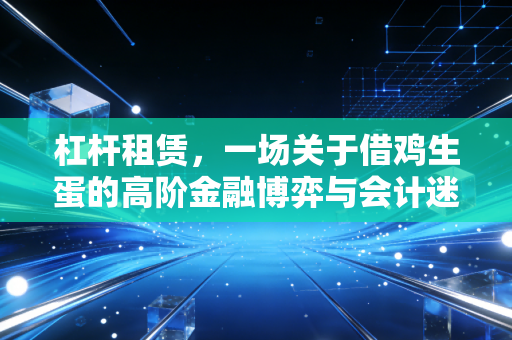 杠杆租赁,一场关于借鸡生蛋的高阶金融博弈与会计迷思