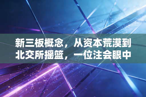 新三板概念，从资本荒漠到北交所摇篮，一位注会眼中的十年沉浮