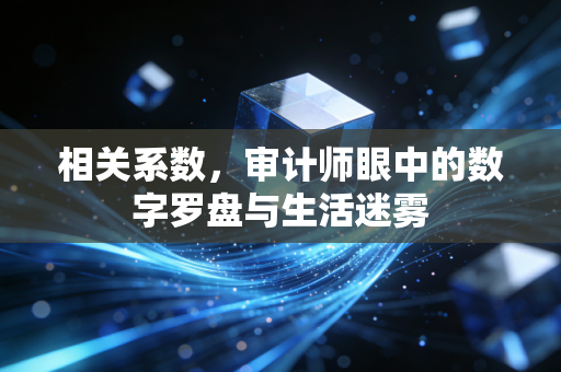 相关系数，审计师眼中的数字罗盘与生活迷雾