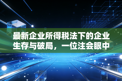 最新企业所得税法下的企业生存与破局，一位注会眼中的合规与红利