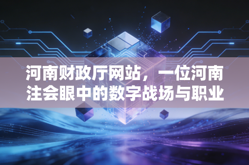 河南财政厅网站,一位河南注会眼中的数字战场与职业灯塔