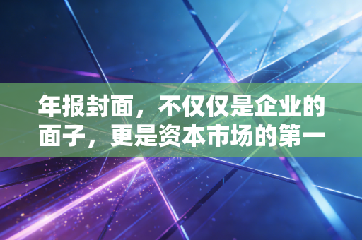 年报封面，不仅仅是企业的面子，更是资本市场的第一眼定情