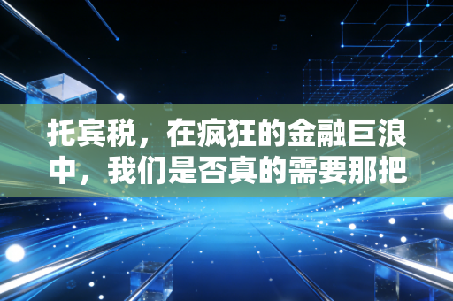 托宾税,在疯狂的金融巨浪中,我们是否真的需要那把撒沙子的钥匙?