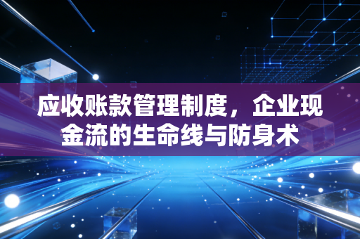 应收账款管理制度，企业现金流的生命线与防身术