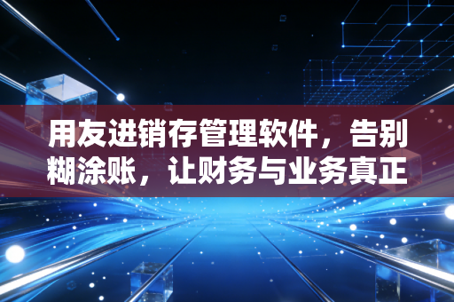 用友进销存管理软件，告别糊涂账，让财务与业务真正握手言和