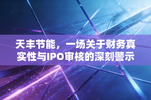 天丰节能，一场关于财务真实性与IPO审核的深刻警示录