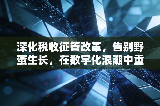 深化税收征管改革,告别野蛮生长,在数字化浪潮中重塑财税合规新生态