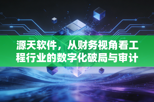 源天软件，从财务视角看工程行业的数字化破局与审计思考